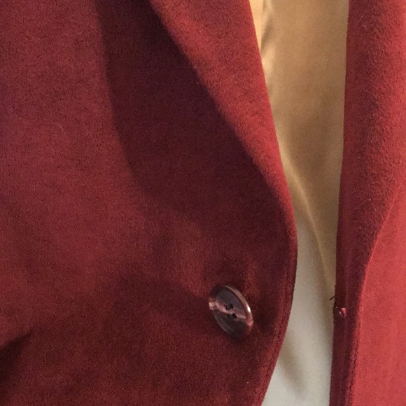 Round tree Ultra suede Coat - Picture 10 of 17